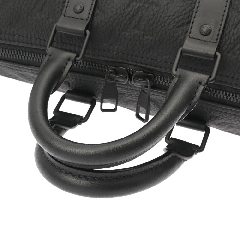 Louis Vuitton Monogram Keepall Bandouliere Noir Taurillon Leather Boston Bag - Picture 3 of 10